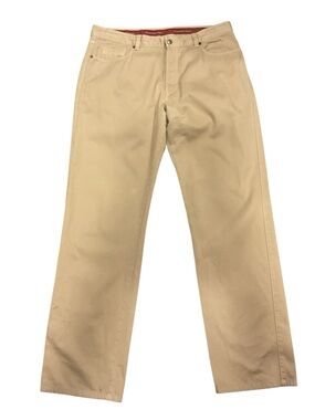 Ermenegildo Zegna Men's Classic Tan Chino Pants
